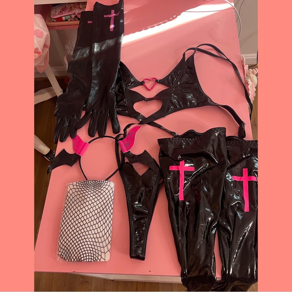 Succubus costume cosplay costume lingerie set